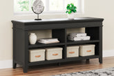 Elite Furniture Outlet - Ashley Furniture - Beckincreek Credenza - Credenza / Black - H778-46