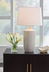 Elite Furniture Outlet - Ashley Furniture - Cylener Lighting - Table Lamp (Set of 2) / Off White - L100794X2