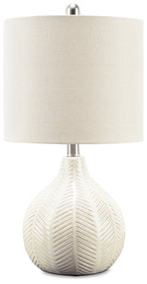 Elite Furniture Outlet - Ashley Furniture - Rainermen Lighting - Table Lamp (Set of 2) / Off White - L180024X2