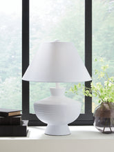 Elite Furniture Outlet - Ashley Furniture - Harelwood Lighting - Poly Table Lamp (1/CN) / White - L235934