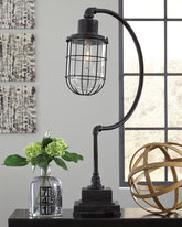Elite Furniture Outlet - Ashley Furniture - Jae Lighting - Metal Desk Lamp (1/CN) / Antique Black - L734232