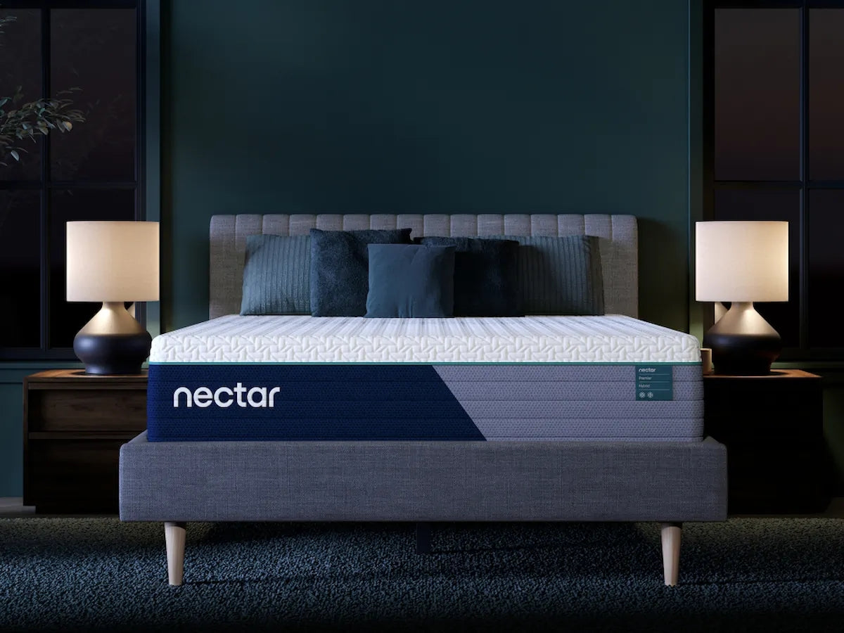 Elite Furniture Outlet - Ashley Furniture - Nectar Premier Hybrid 5.1 Mattresses - California King / White - M14151