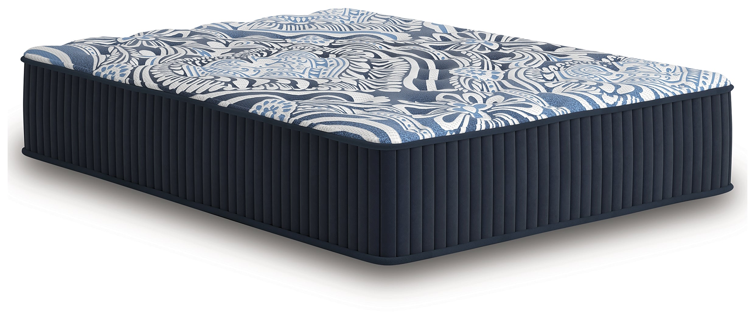 Elite Furniture Outlet - Ashley Furniture - Firm Luxe 2.0 Mattresses - California King / Blue - M49651