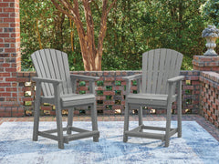 Elite Furniture Outlet - Ashley Furniture - Sanctuary Beach Outdoor - Barstool (Set of 2) - PCP227-124