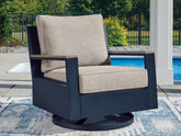 Elite Furniture Outlet - Ashley Furniture - East Beach Outdoor - Swivel Glider Chair w/Cushion - PCP587-821