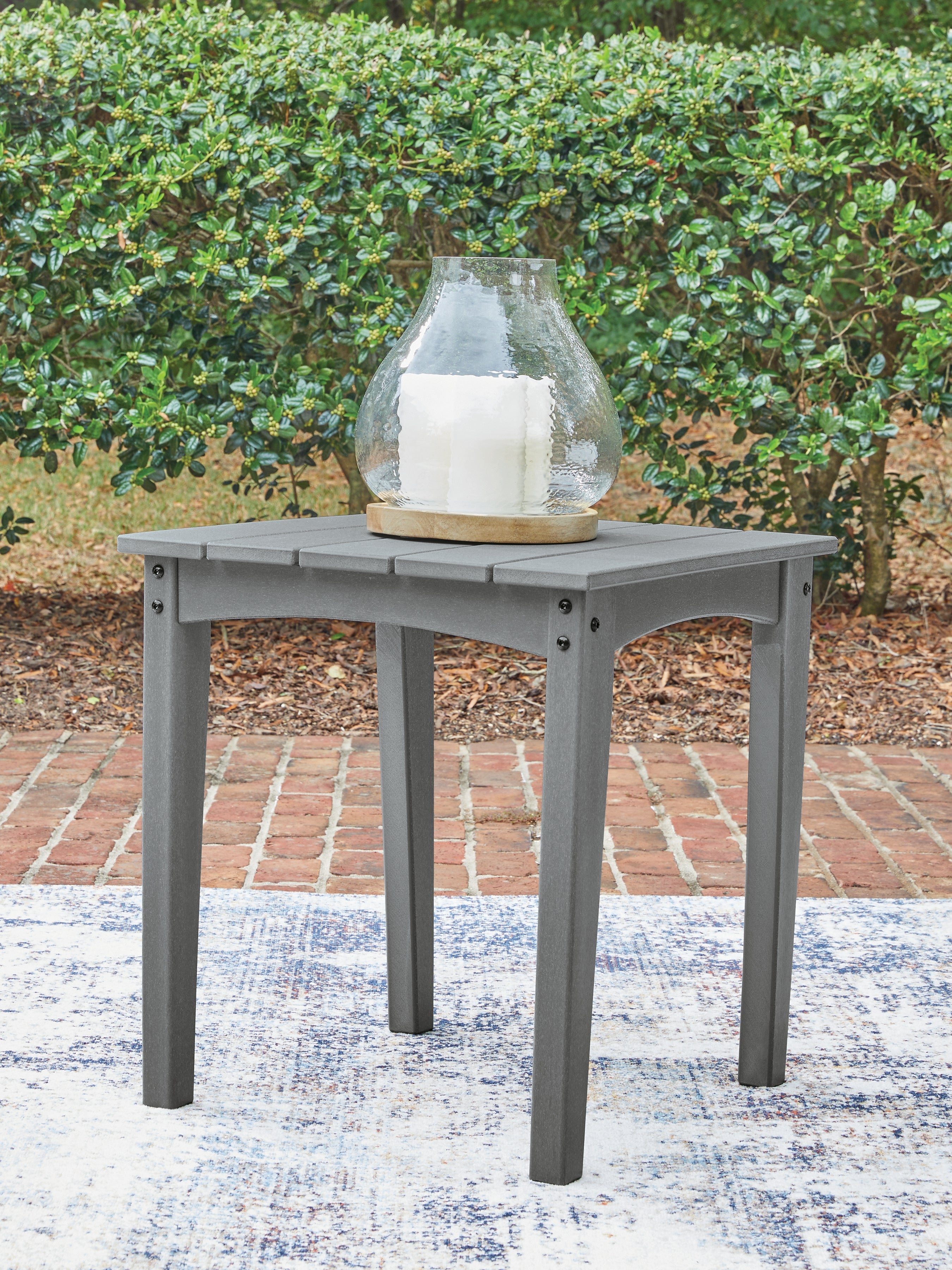 Elite Furniture Outlet - Ashley Furniture - Cove Beach Outdoor - Square End Table - PCP803-702