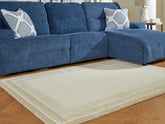 Elite Furniture Outlet - Ashley Furniture - Teelgan Rug - Medium Rug / Ivory/Tan - R407312