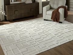 Elite Furniture Outlet - Ashley Furniture - Empriss Rug - 5' x 7' Area Rug / Ivory - R407622