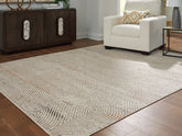 Elite Furniture Outlet - Ashley Furniture - Bachus Rug - 5'3" x 7' Area Rug / Multi - R407752