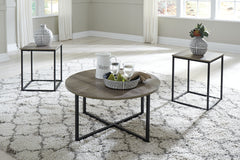 Elite Furniture Outlet - Ashley Furniture - Wadeworth Table (Set of 3) - Occasional Table Set (3/CN) / Two-tone - T103-213