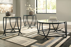 Elite Furniture Outlet - Ashley Furniture - Tarrin Table (Set of 3) - Occasional Table Set (3/CN) / Black - T115-13