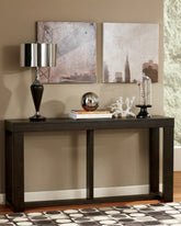 Elite Furniture Outlet - Ashley Furniture - Watson Sofa/Console Table - Sofa Table / Dark Brown - T481-4