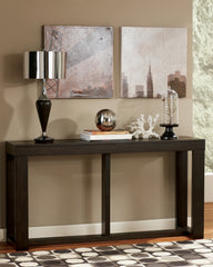 Elite Furniture Outlet - Ashley Furniture - Watson Sofa/Console Table - Sofa Table / Dark Brown - T481-4