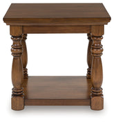 Elite Furniture Outlet - Ashley Furniture - Sturlayne End Table - Rectangular End Table / Brown - T609-3