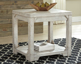 Elite Furniture Outlet - Ashley Furniture - Fregine End Table - Rectangular End Table / Whitewash - T755-3