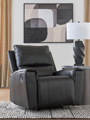 Elite Furniture Outlet - Ashley Furniture - Glossmore Living Room - Rocker Recliner / Black - PCU1170025