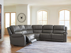 Elite Furniture Outlet - Ashley Furniture - 5Z - Pittson Sectional - 5-Piece Power Reclining Sectional - PCU12600S4