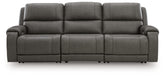 Elite Furniture Outlet - Ashley Furniture - 5Z - Pittson Sectional - 3-Piece Power Sectional Reclining Sofa / Anchor - PCU12600S3