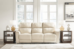 Elite Furniture Outlet - Ashley Furniture - Dahlmoore Living Room - Reclining Power Sofa / Almond - U1320087