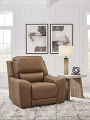 Elite Furniture Outlet - Ashley Furniture - DeepWakes Living Room - 2 Seat PWR REC Sofa ADJ HDREST / Caramel - PCU6260647