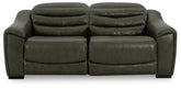 Elite Furniture Outlet - Ashley Furniture - Center Line Sectional - 7-Piece Power Reclining Sectional / Dark Gray - U63404S7