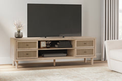Elite Furniture Outlet - Ashley Furniture - Cielden TV Stand - 72" / Two-tone - W1199-68