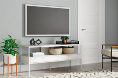 Elite Furniture Outlet - Ashley Furniture - Deznee 60" TV Stand - 60" / White - W162-68