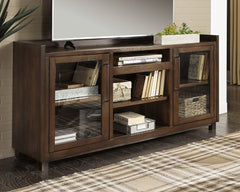 Elite Furniture Outlet - Ashley Furniture - Starmore 70" TV Stand - 70" / Brown - W633-68