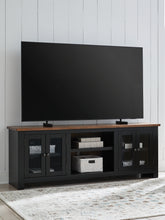 Elite Furniture Outlet - Ashley Furniture - Wildenauer 76" TV Stand - 76" / Brown/Black - W664-68