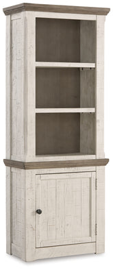 Elite Furniture Outlet - Ashley Furniture - Havalance Right Pier Cabinet - Right Pier Cabinet / Two-tone - W814-34