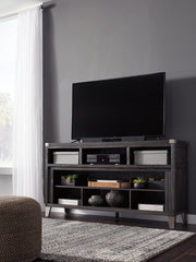Elite Furniture Outlet - Ashley Furniture - Todoe 65" TV Stand - 65" / Gray - W901-68