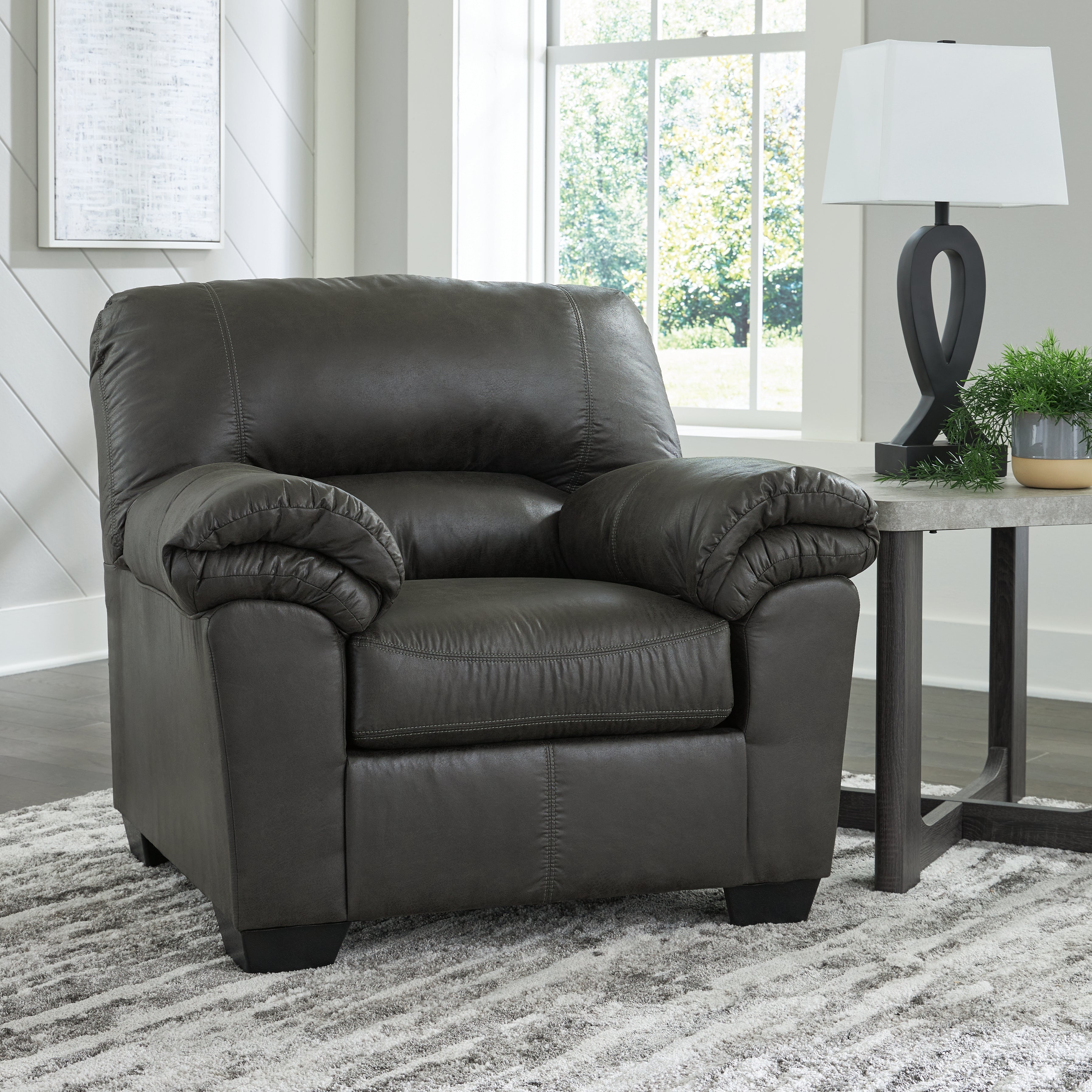 Elite Furniture Outlet - Ashley Furniture - Bladen Living Room - Chair / Slate - 1202120