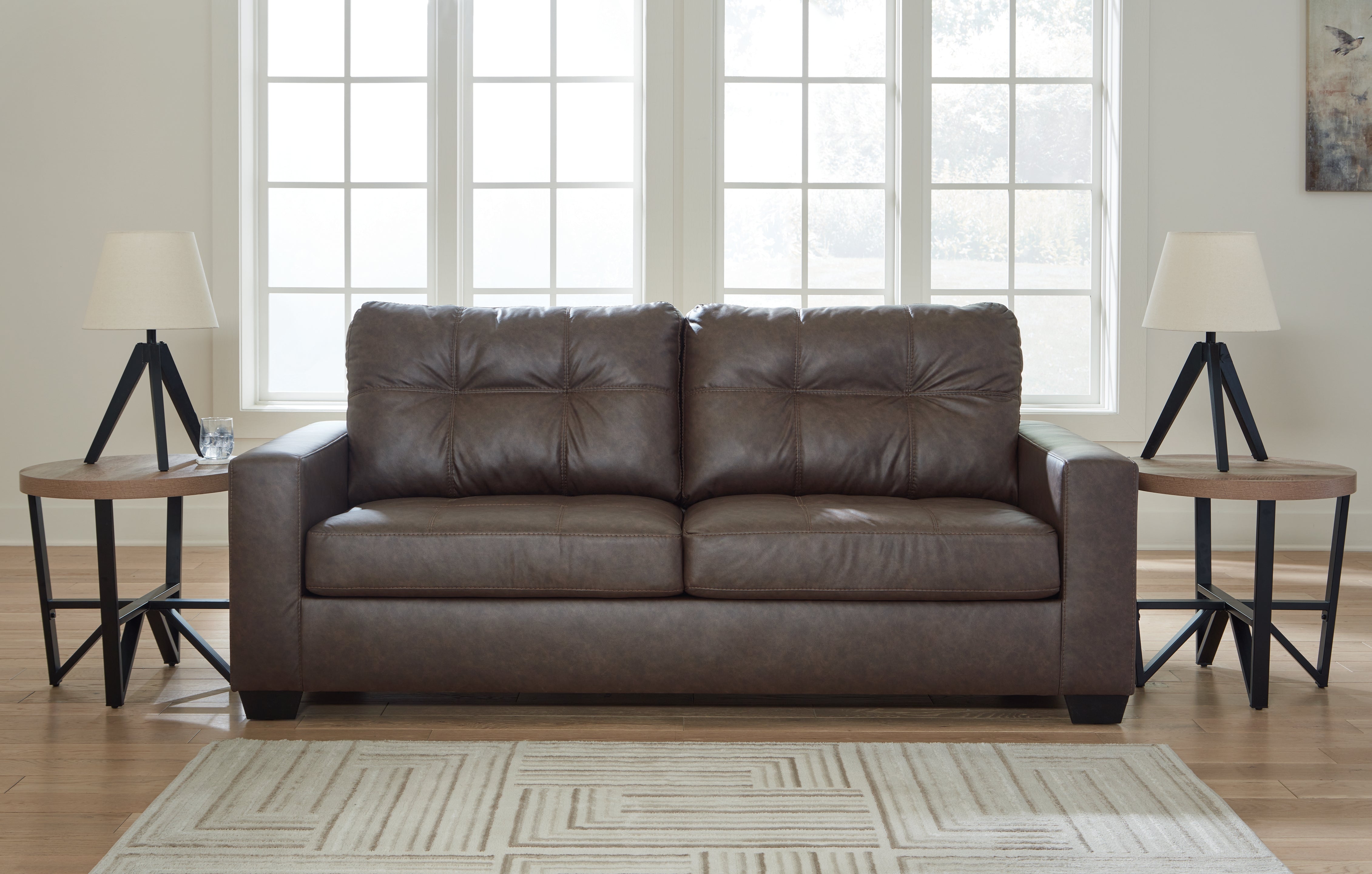 Elite Furniture Outlet - Ashley Furniture - Barlin Mills Living Room - Sofa / Umber - 1700338