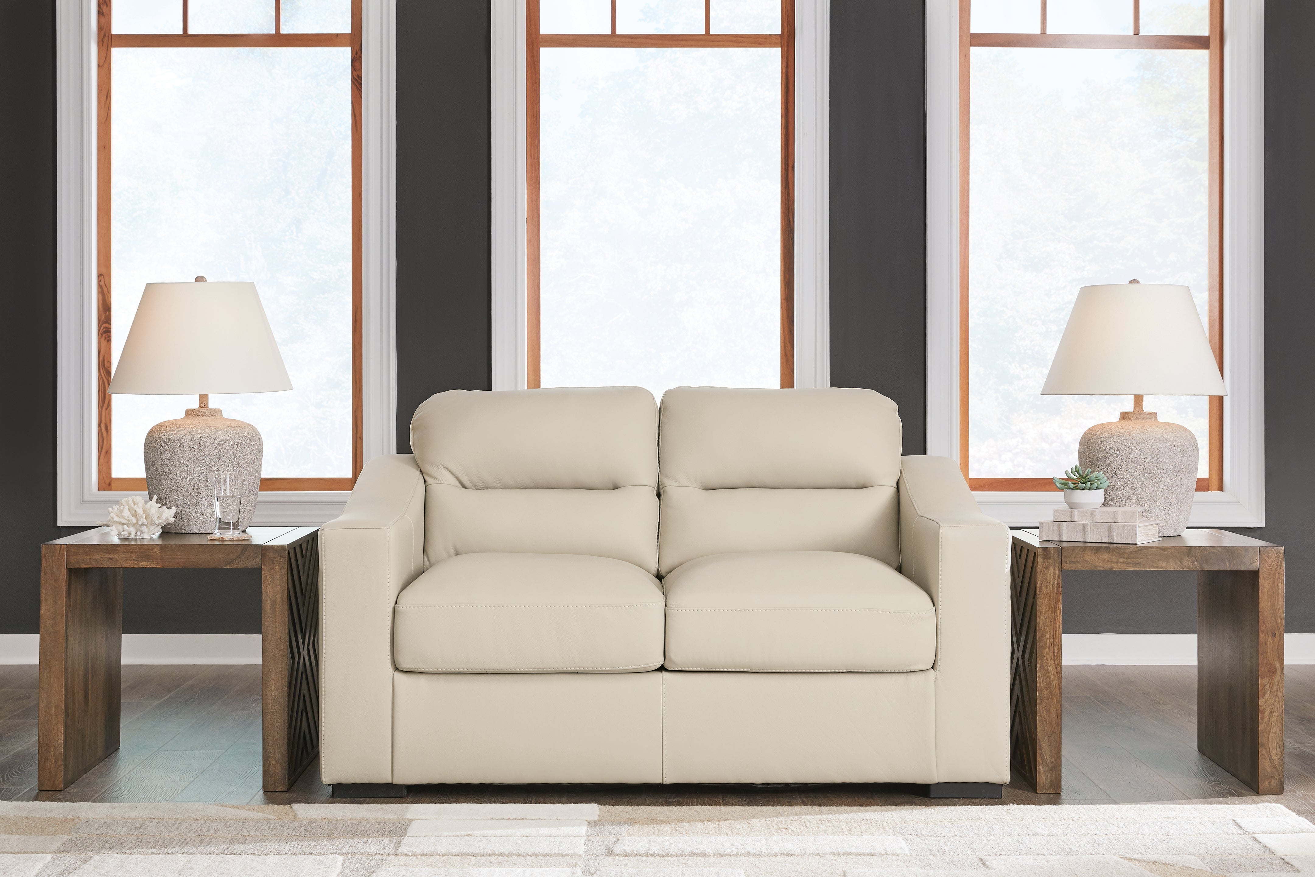 Elite Furniture Outlet - Ashley Furniture - Treasure Trove Living Room - Loveseat / Almond - 1930435