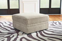 Elite Furniture Outlet - Ashley Furniture - Calnita Living Room - Ottoman With Storage / Sisal - 2050211