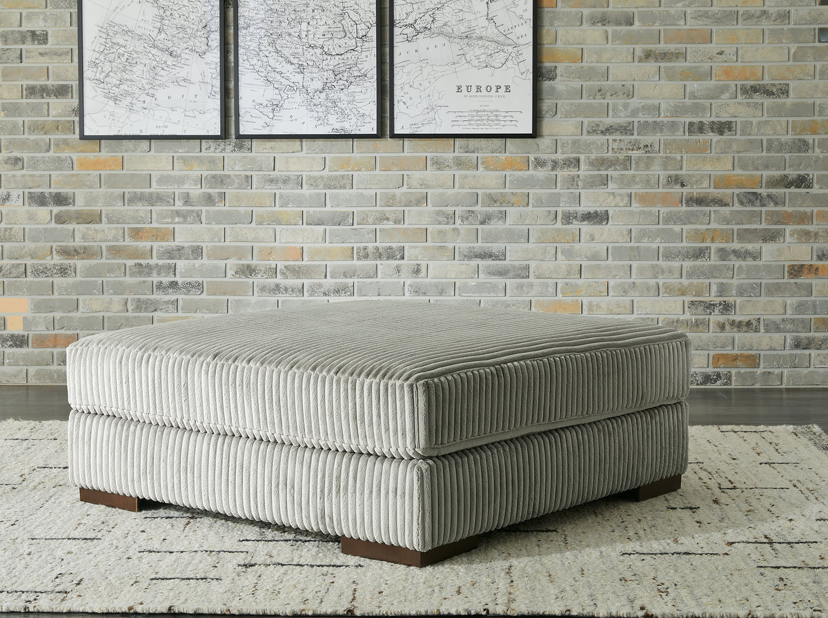Elite Furniture Outlet - Ashley Furniture - Lindyn Living Room - Oversized Accent Ottoman / Ivory - 2110408