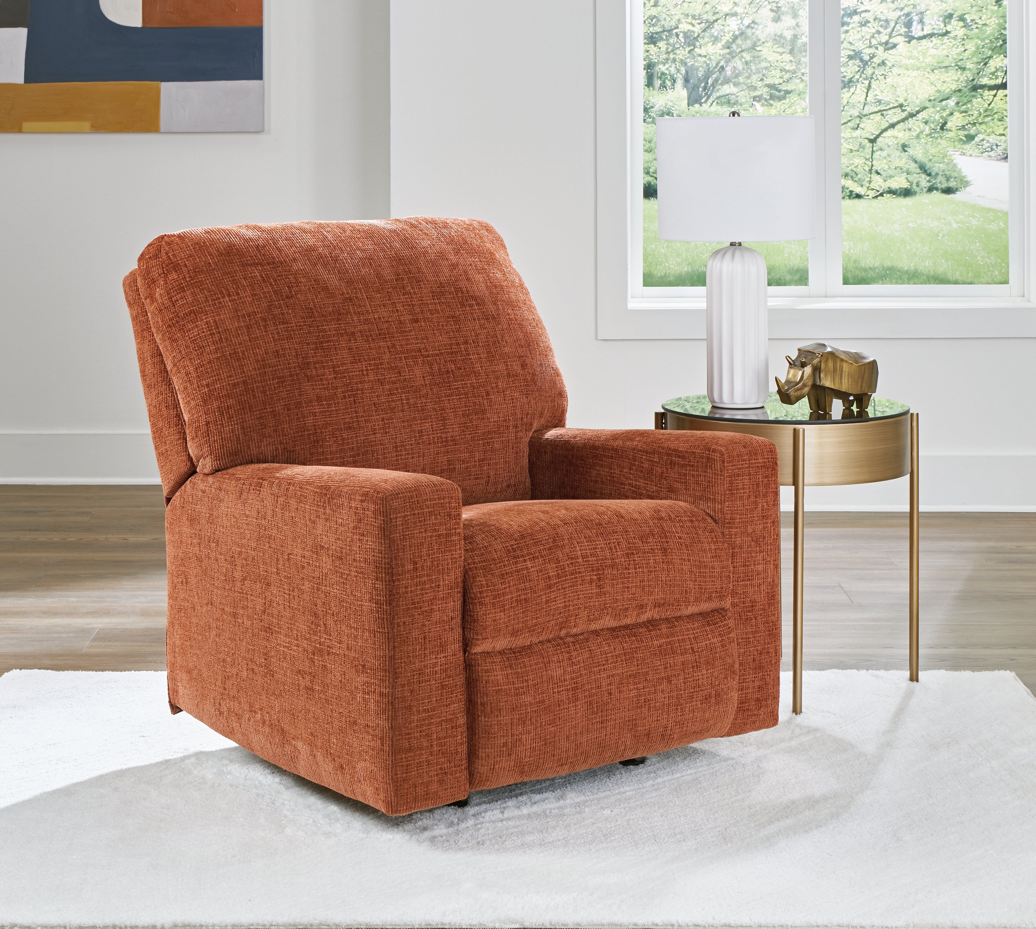 Elite Furniture Outlet - Ashley Furniture - Aviemore Living Room - Rocker Recliner / Spice - 2430425