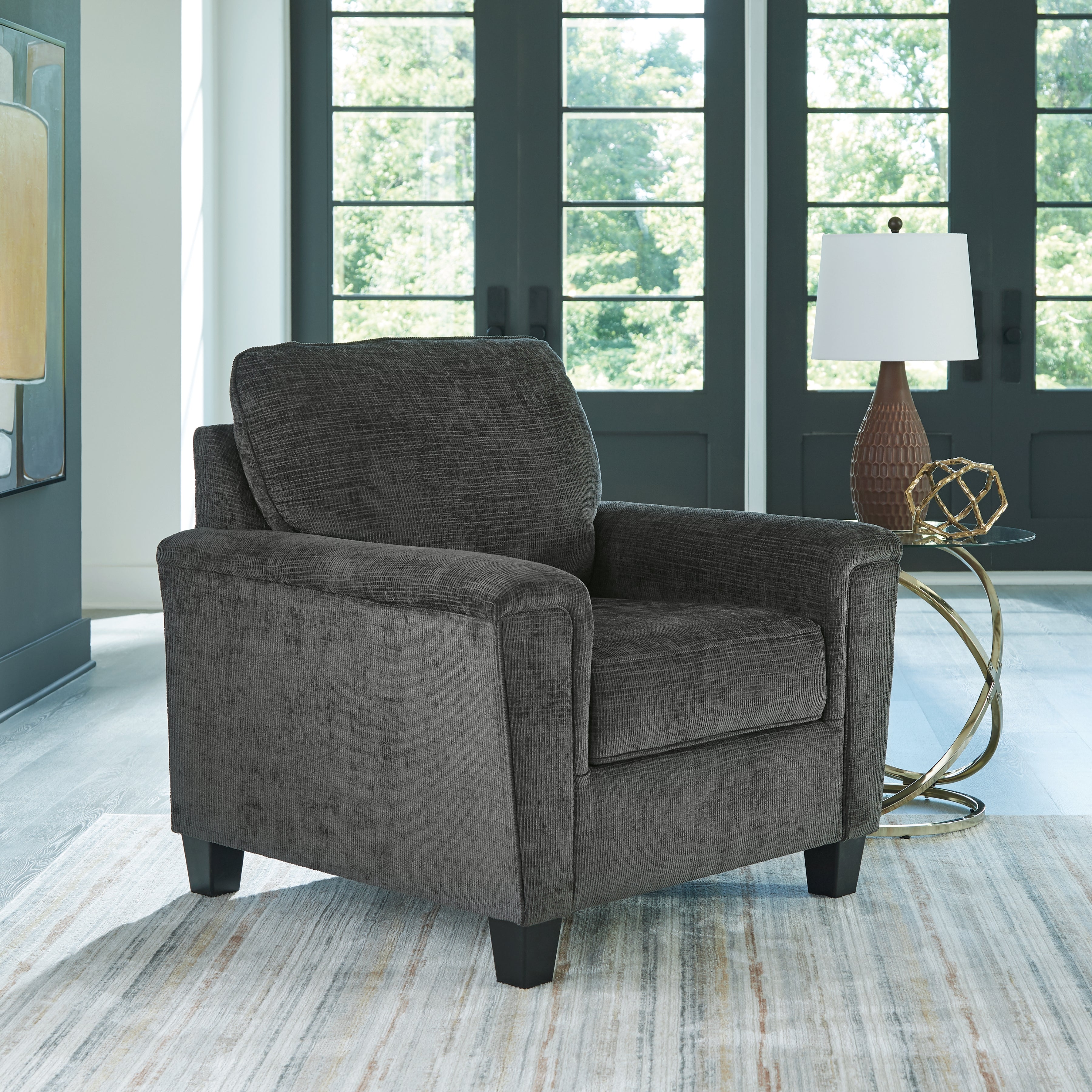 Elite Furniture Outlet - Ashley Furniture - Erinslane Living Room - Chair / Dusk - 2520620
