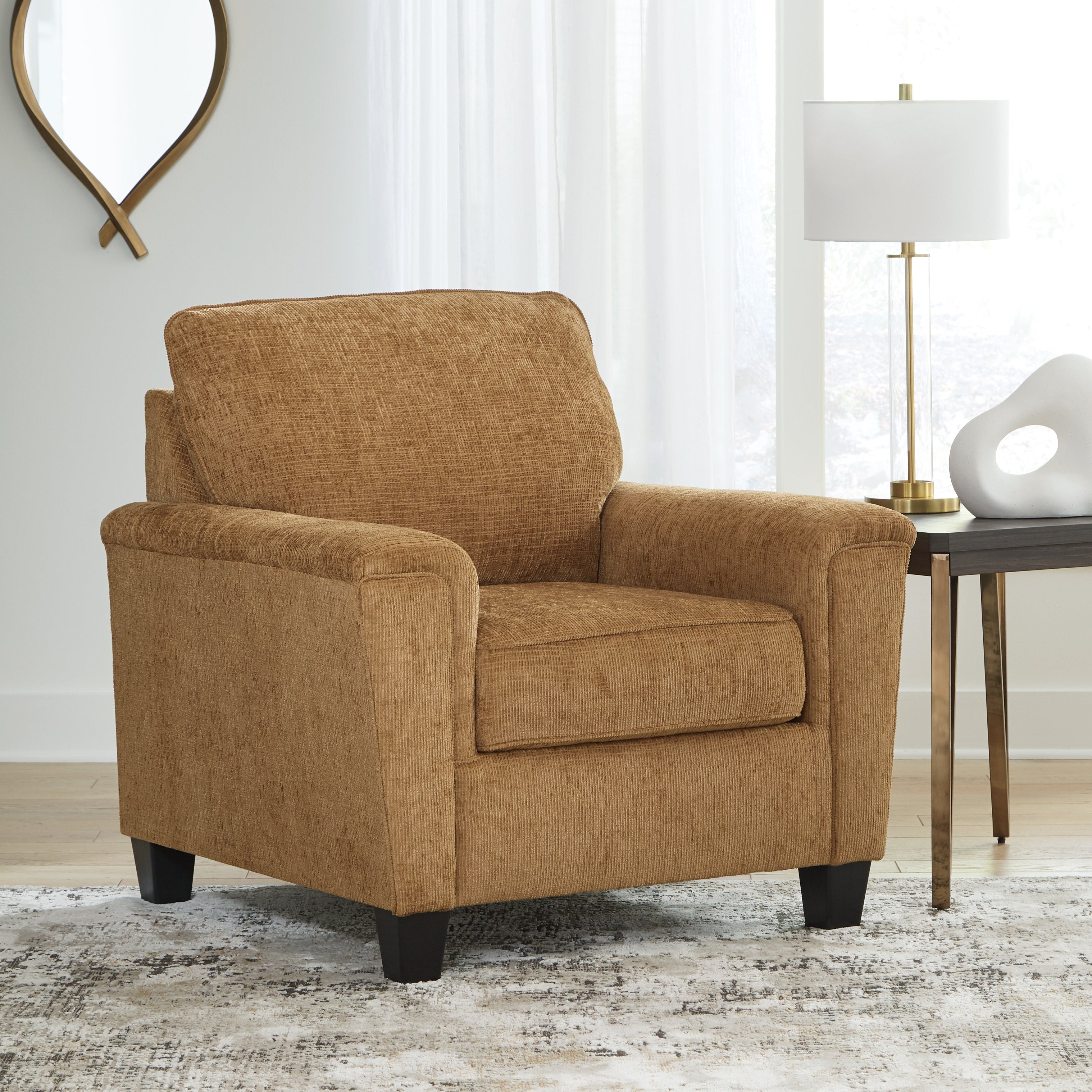 Elite Furniture Outlet - Ashley Furniture - Erinslane Living Room - Chair / Honey - 2520720