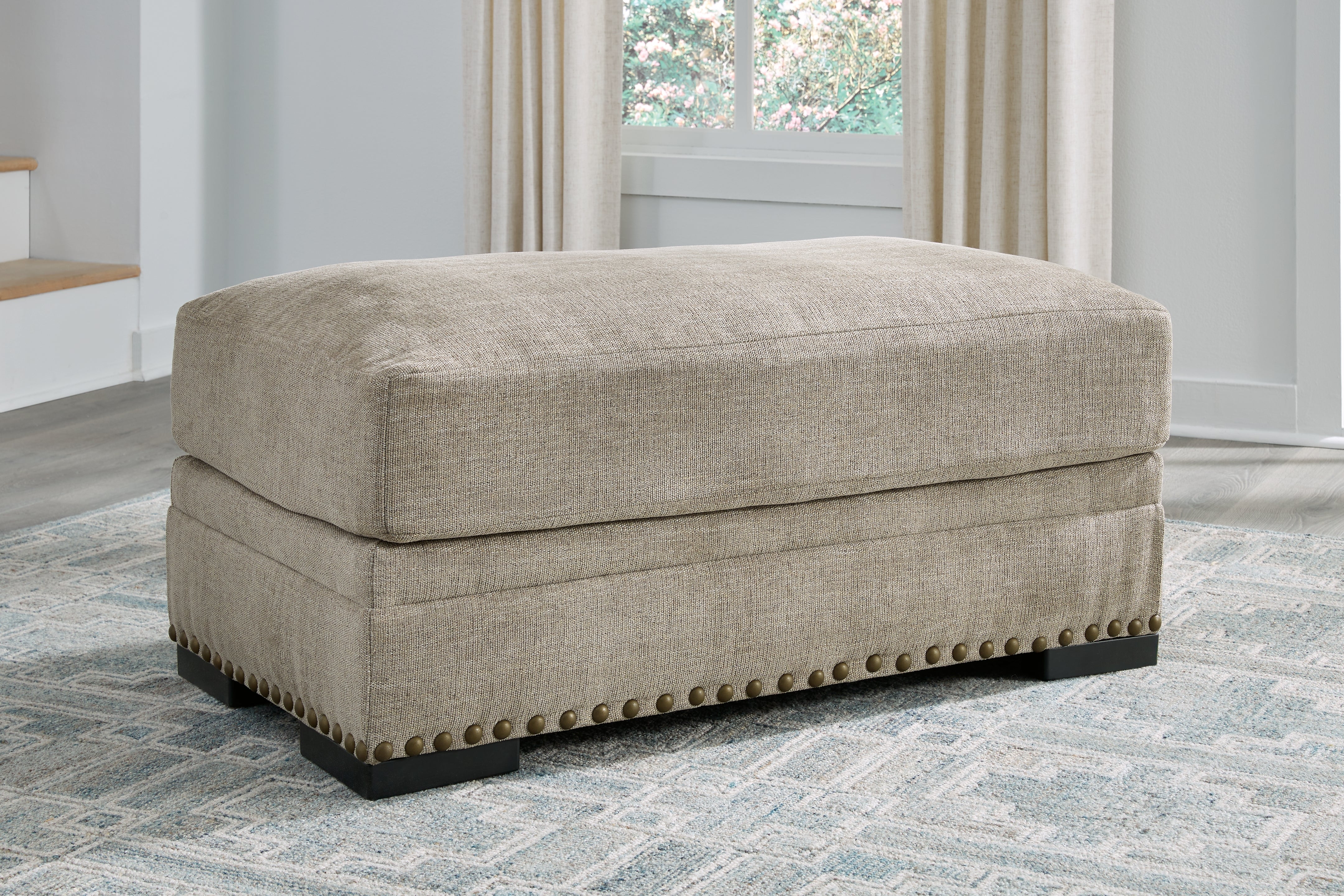 Elite Furniture Outlet - Ashley Furniture - Galemore Living Room - Ottoman / Quarry - 2700414