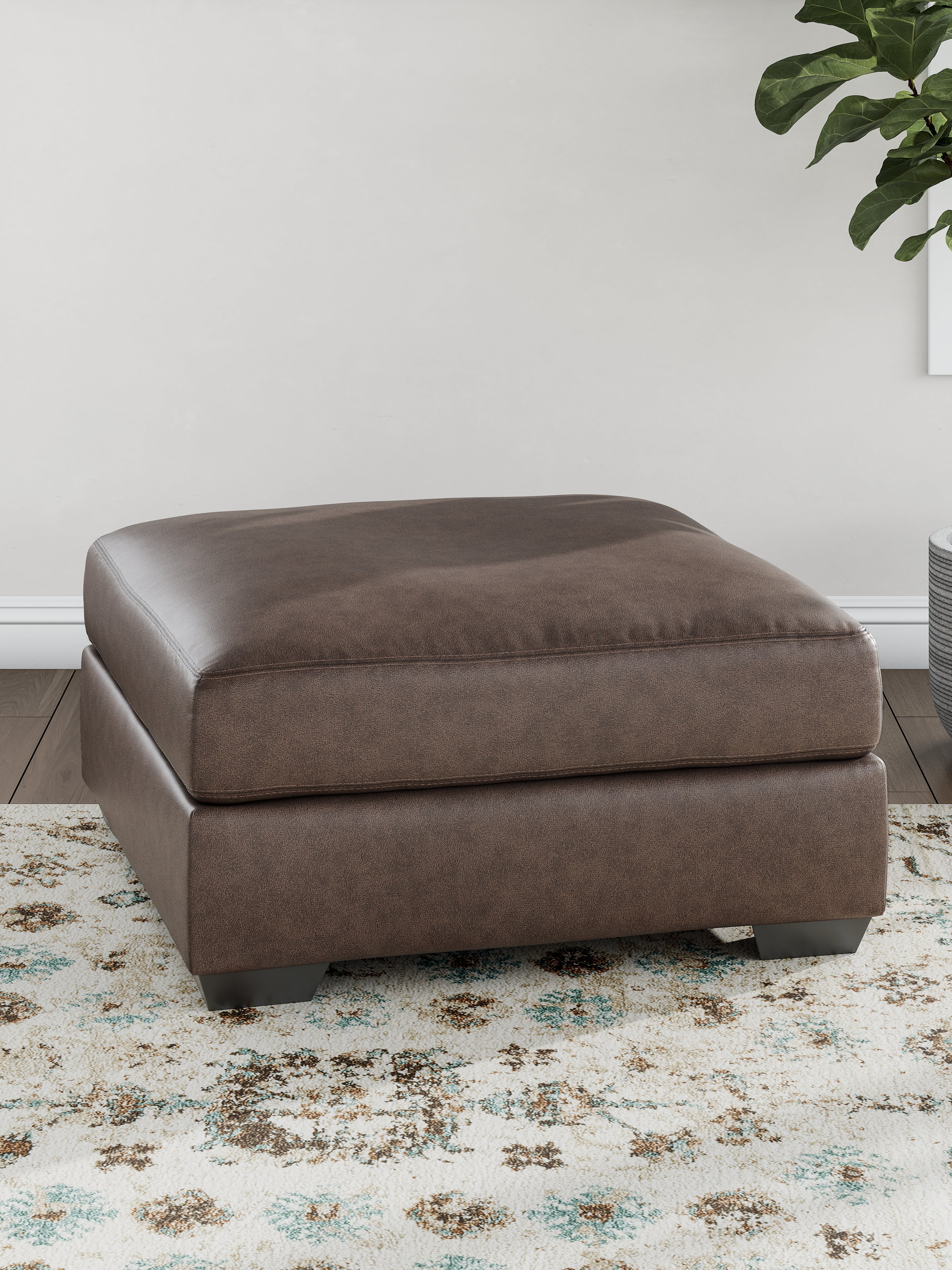 Elite Furniture Outlet - Ashley Furniture - WillowBend Living Room - Oversized Accent Ottoman / Umber - PC2770508
