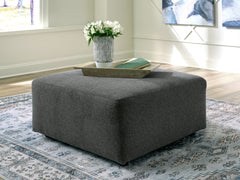 Elite Furniture Outlet - Ashley Furniture - Edenfield Living Room - Oversized Accent Ottoman / Charcoal - 2900308