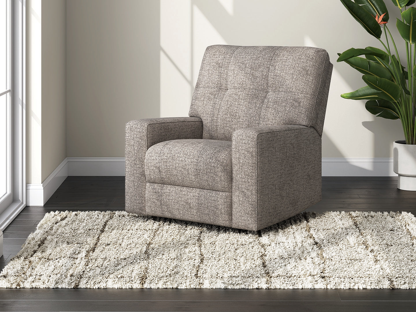 Elite Furniture Outlet - Ashley Furniture - Larimer Living Room - Rocker Recliner / Iron - PC2920425