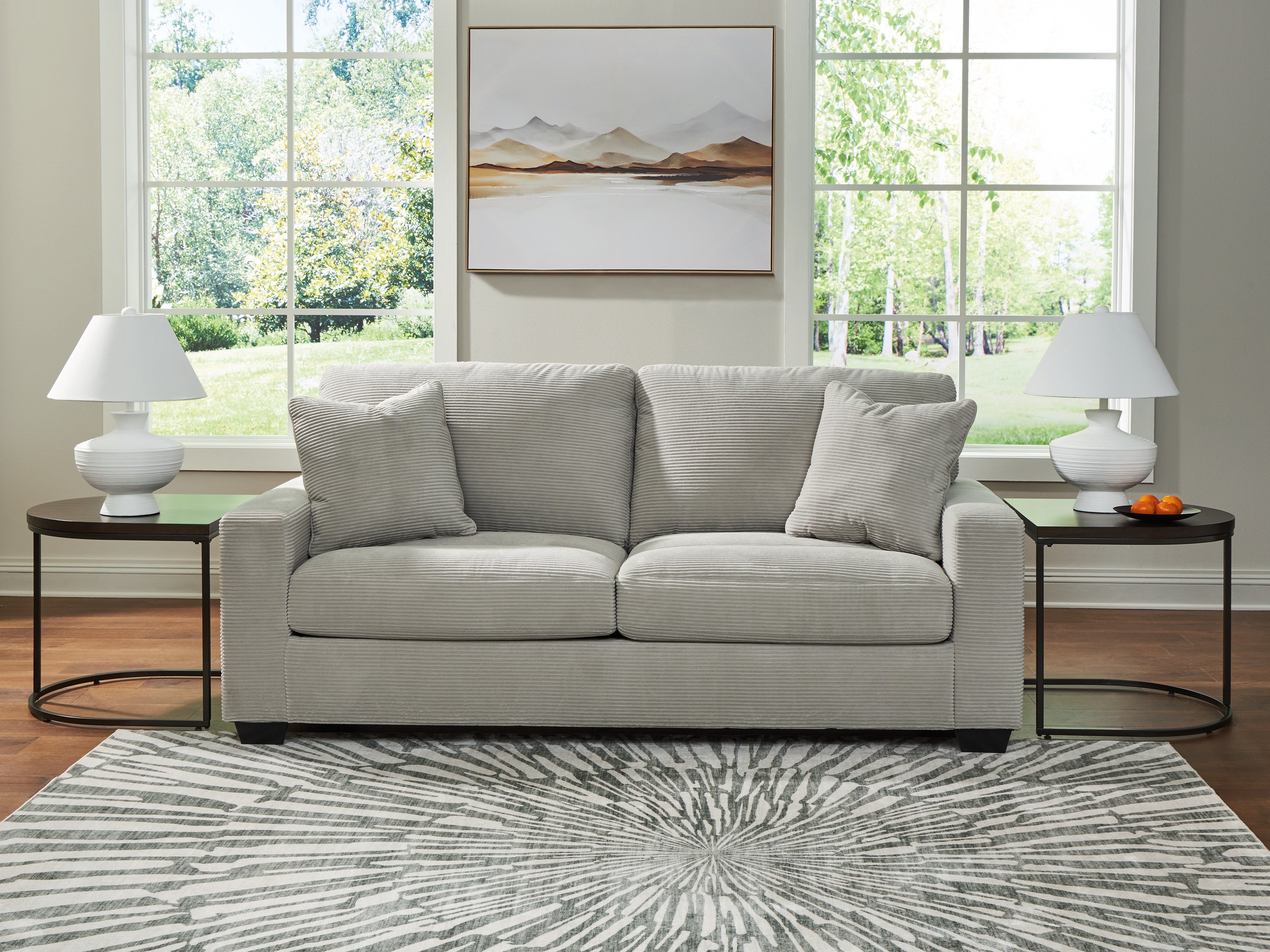 Elite Furniture Outlet - Ashley Furniture - Greenbriar Living Room - Sofa / Smoke - PC3200538