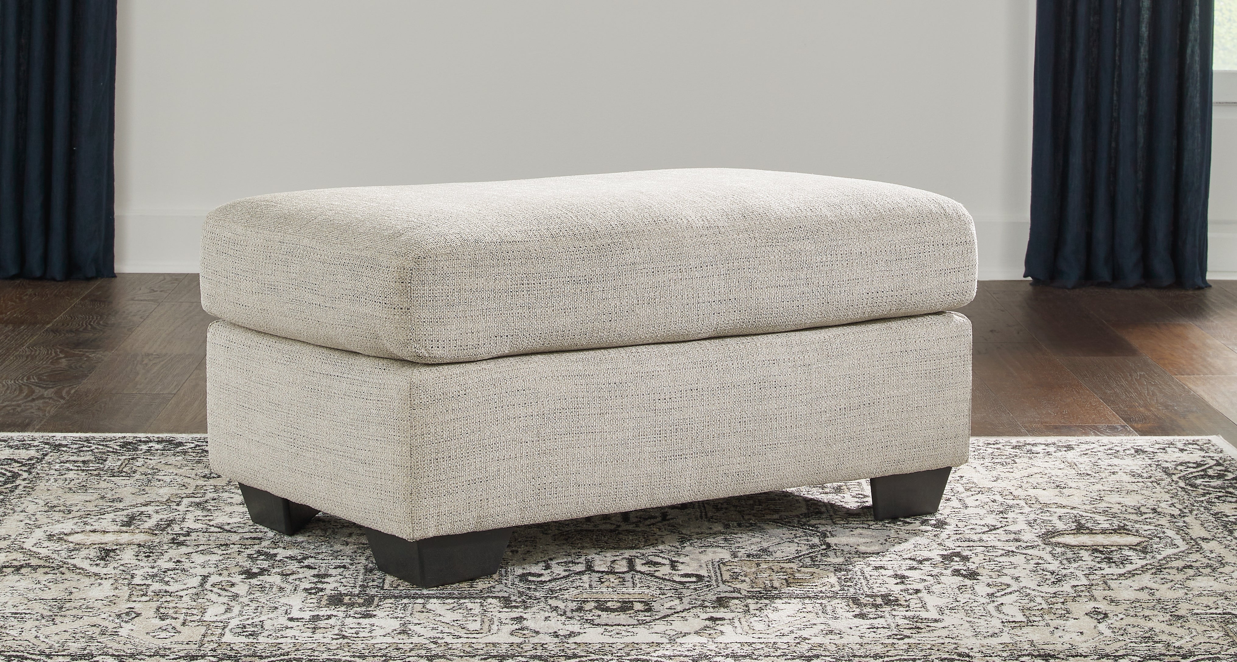 Elite Furniture Outlet - Ashley Furniture - Vayda Living Room - Ottoman / Pebble - 3310414