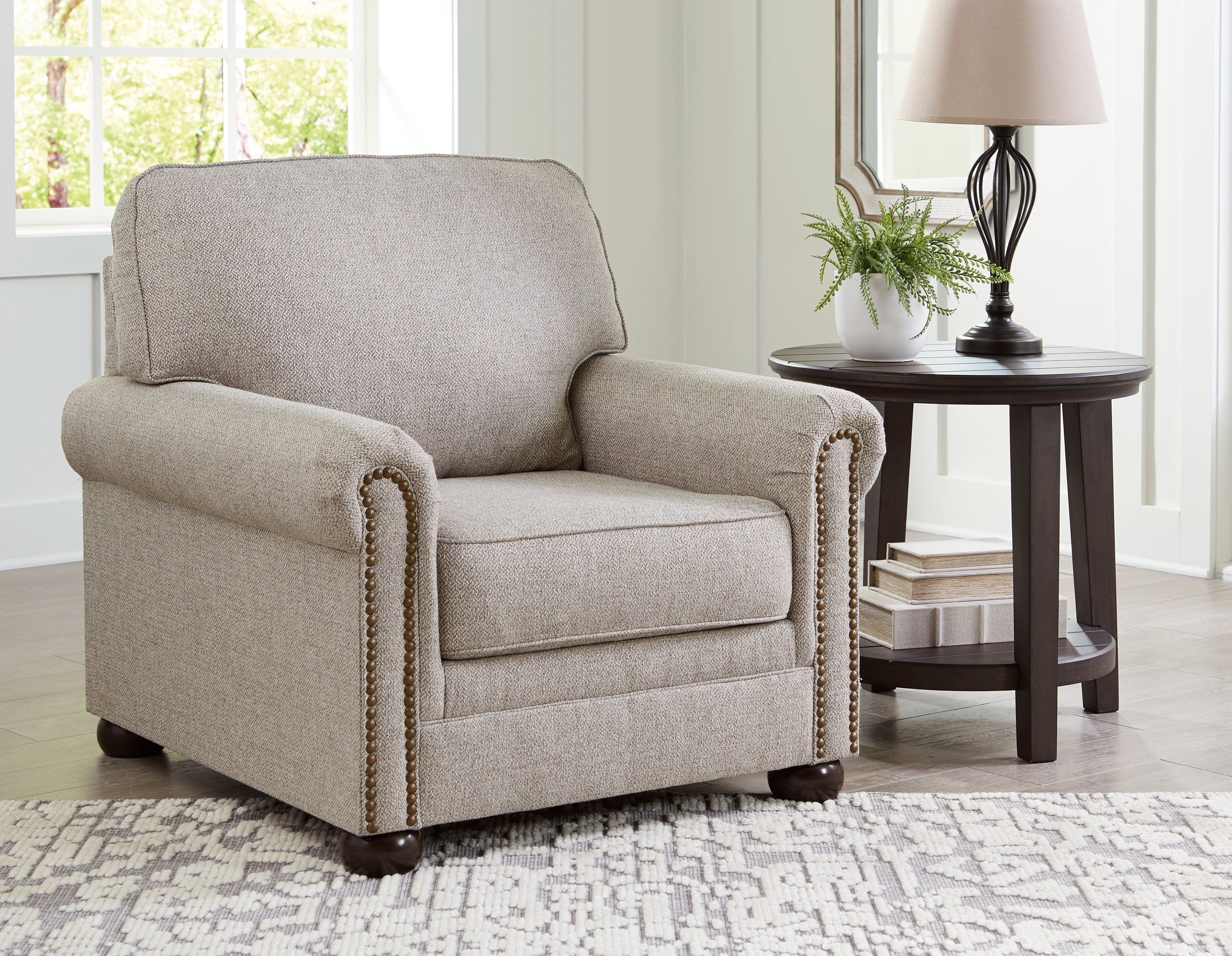 Elite Furniture Outlet - Ashley Furniture - Gaelon Living Room - Chair / Dune - 3730720