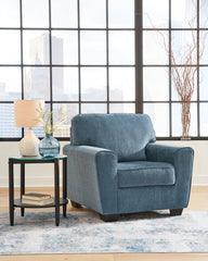 Elite Furniture Outlet - Ashley Furniture - Cashton Living Room - Queen Sofa Sleeper / Ice - 4060639