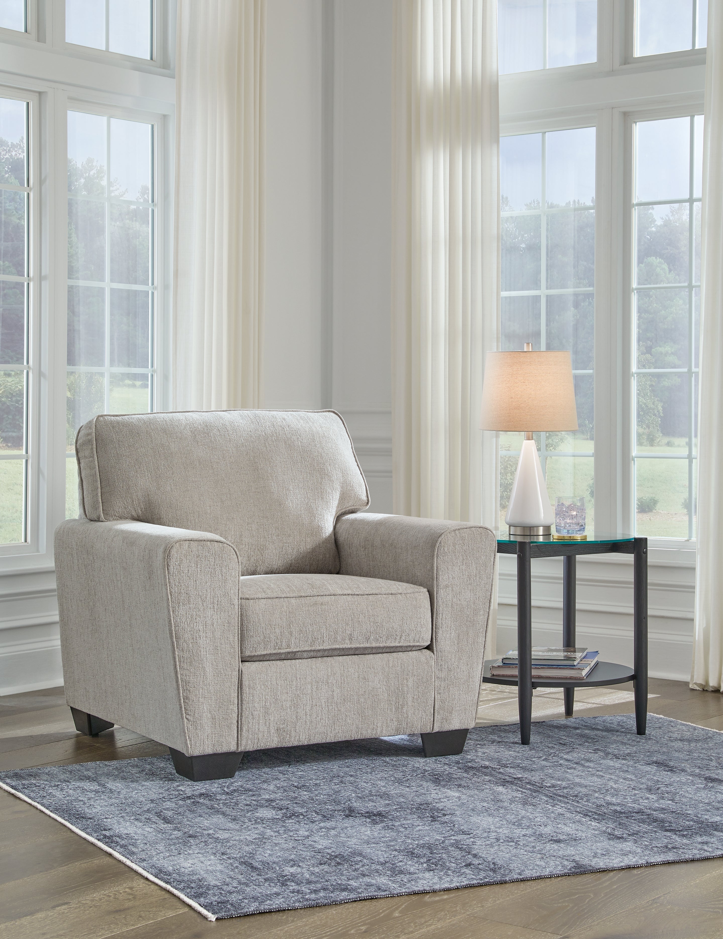 Elite Furniture Outlet - Ashley Furniture - Cashton Living Room - Chair / Ice - 4060620