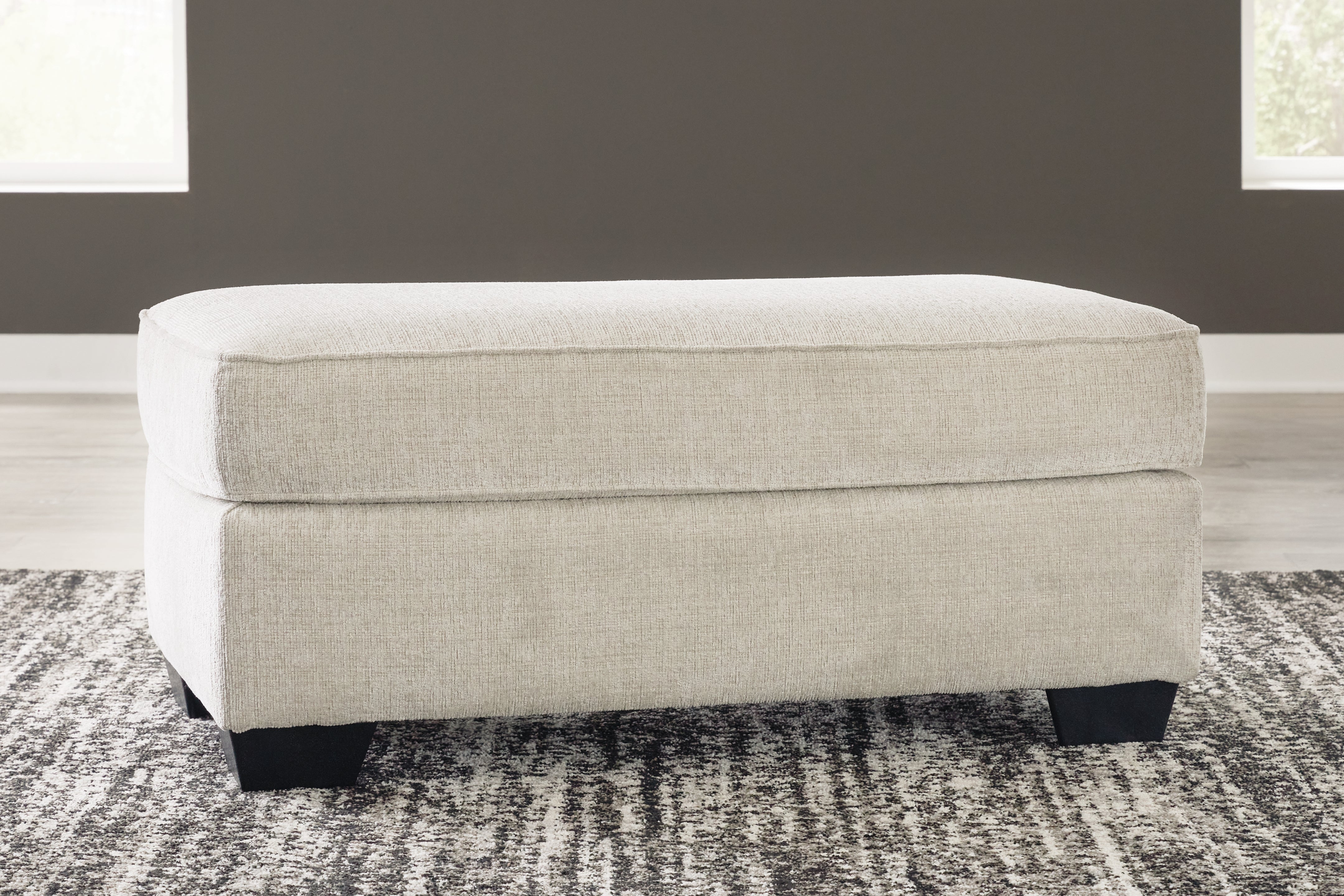 Elite Furniture Outlet - Ashley Furniture - Heartcort Living Room - Ottoman / Quartz - 4460414