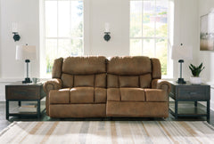 Elite Furniture Outlet - Ashley Furniture - Boothbay Living Room - 2 Seat Reclining Power Sofa / Auburn - 4470447